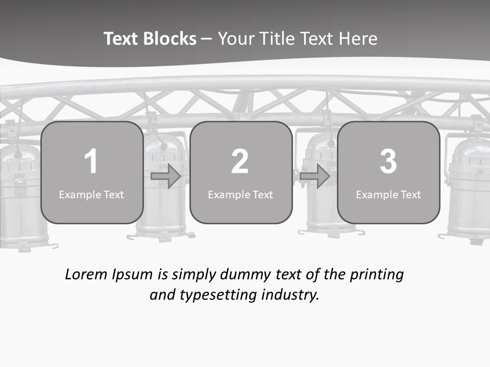 Art Electric Fame PowerPoint Template