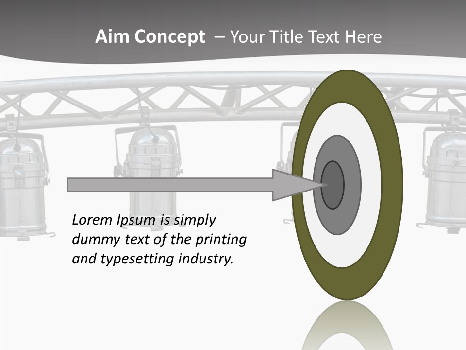 Art Electric Fame PowerPoint Template