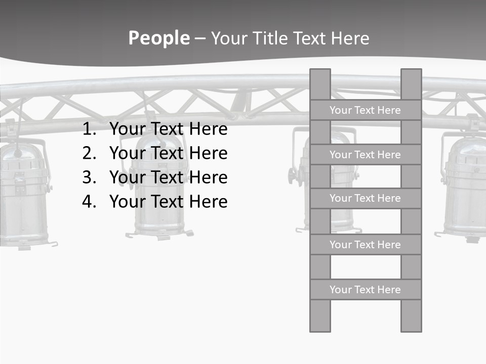 Art Electric Fame PowerPoint Template