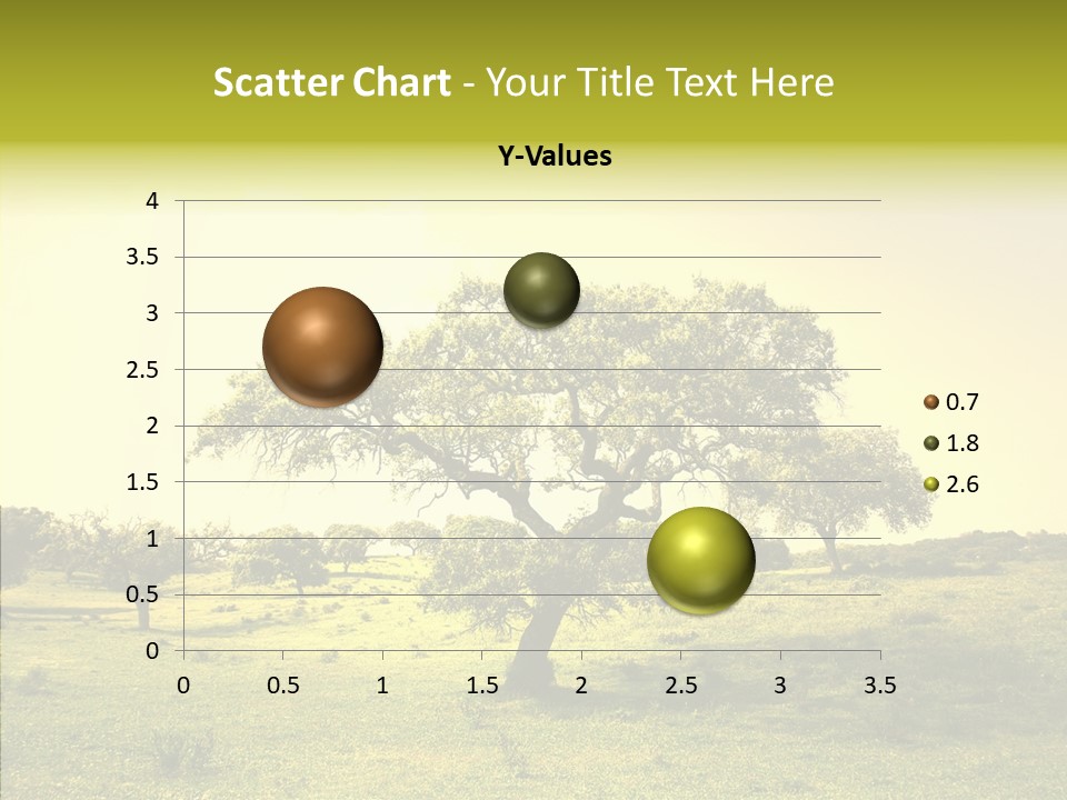 Tree Wind Grow PowerPoint Template
