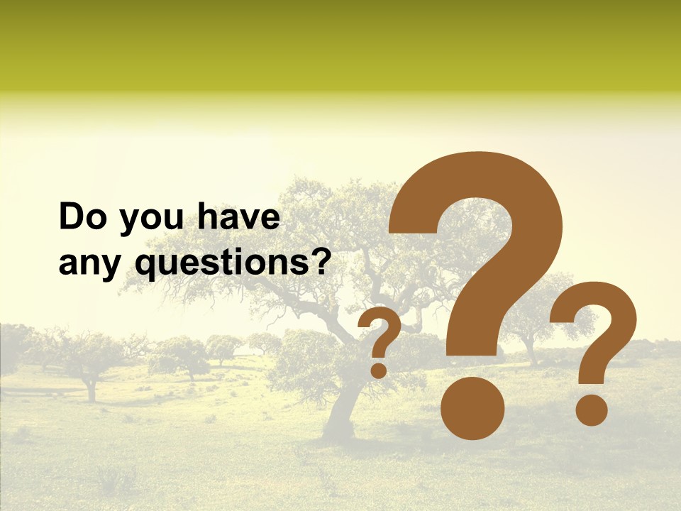 Tree Wind Grow PowerPoint Template