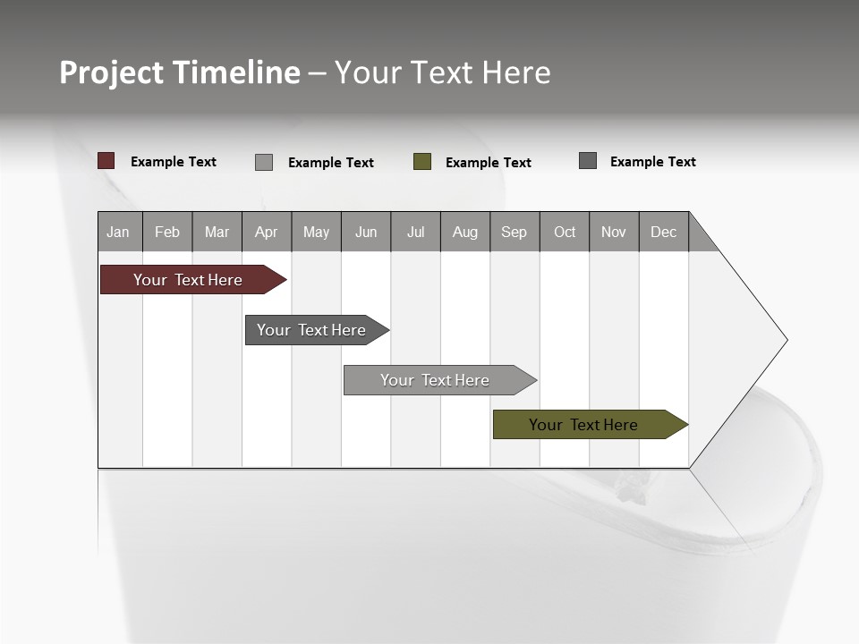 A Silver Lighter With A White Background PowerPoint Template