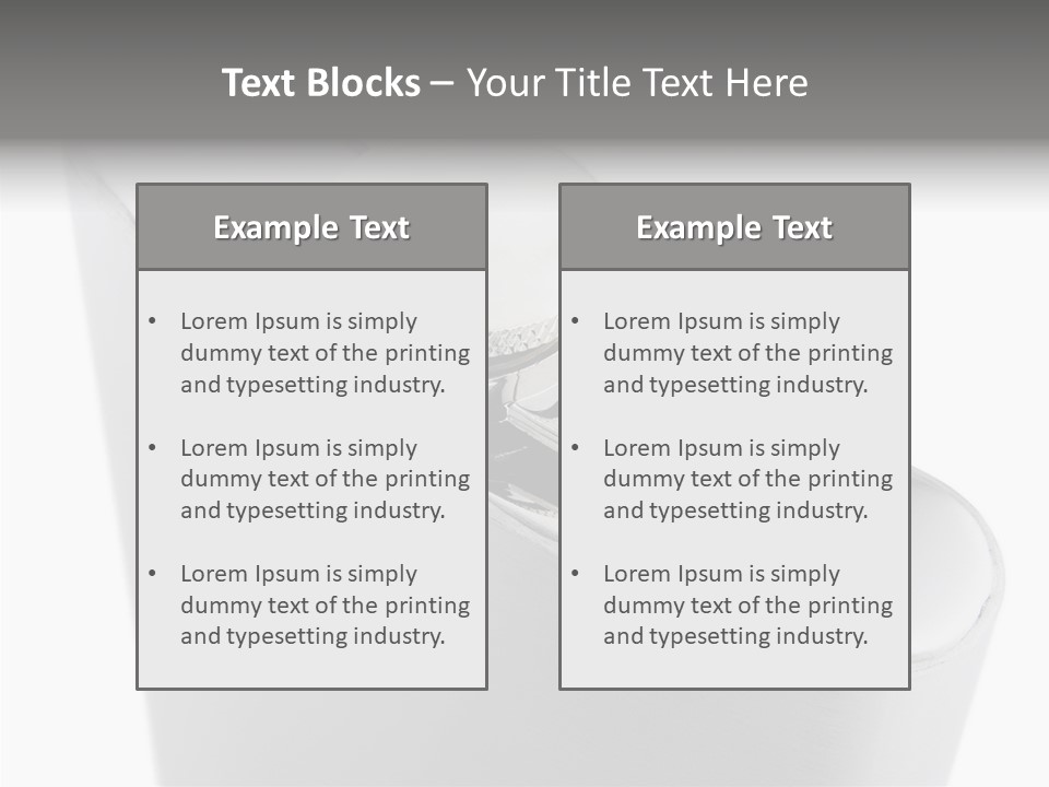 A Silver Lighter With A White Background PowerPoint Template