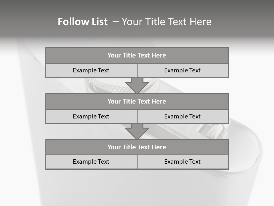 A Silver Lighter With A White Background PowerPoint Template