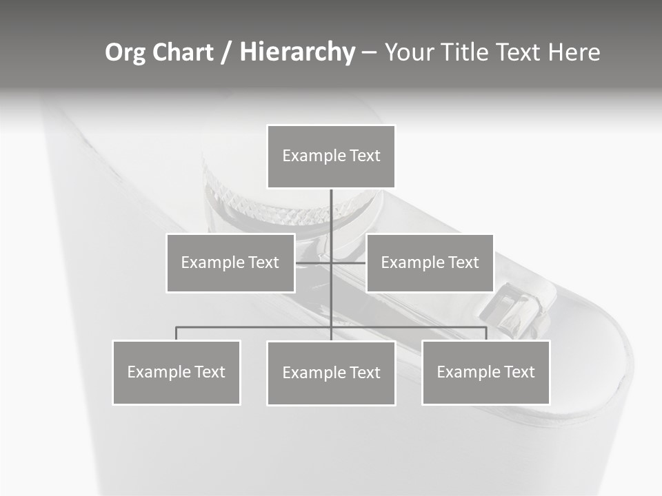 A Silver Lighter With A White Background PowerPoint Template