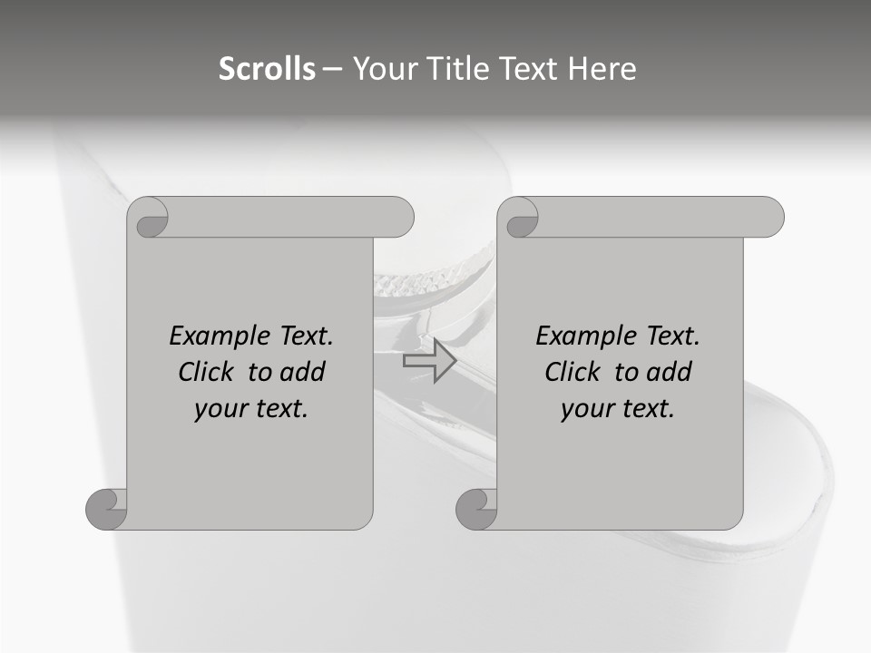 A Silver Lighter With A White Background PowerPoint Template