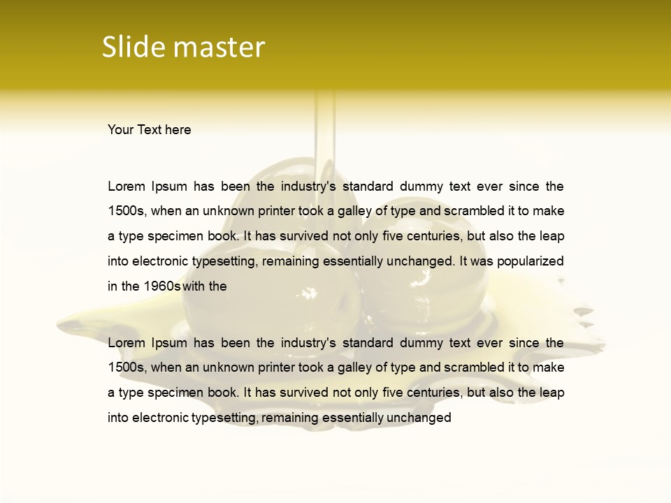 Setting Eat Shape PowerPoint Template