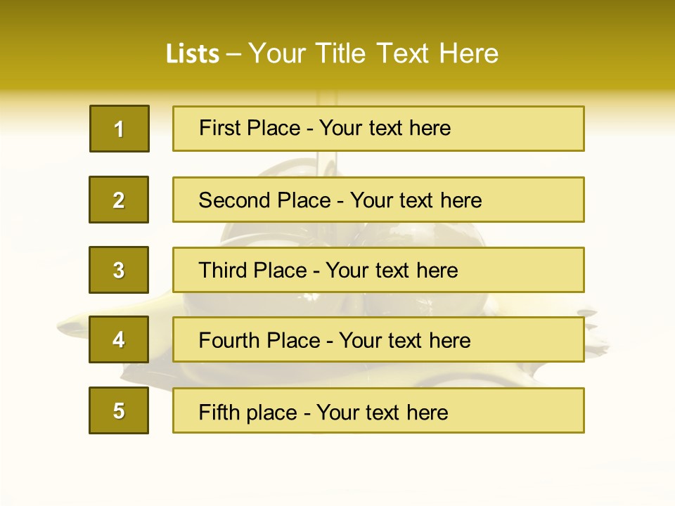 Setting Eat Shape PowerPoint Template