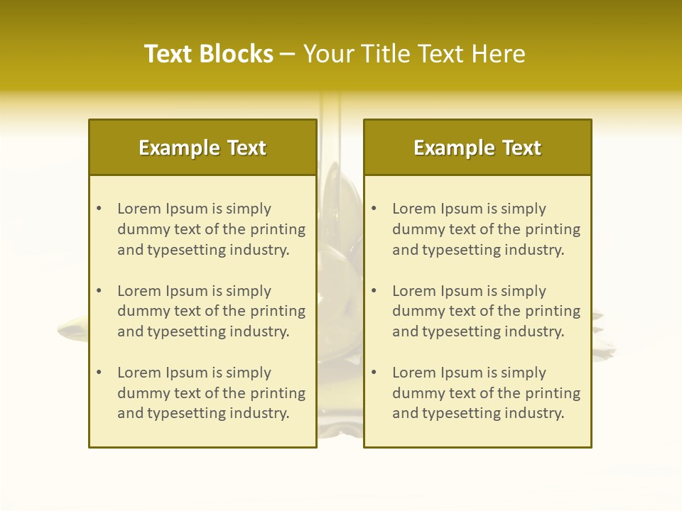 Setting Eat Shape PowerPoint Template