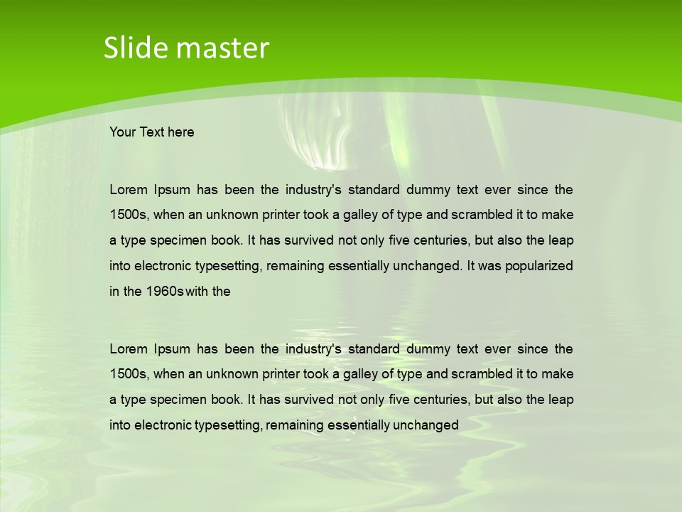 Transparent Bubble Weather PowerPoint Template