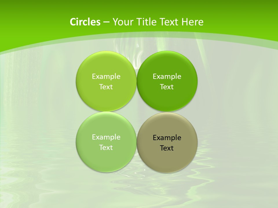 Transparent Bubble Weather PowerPoint Template