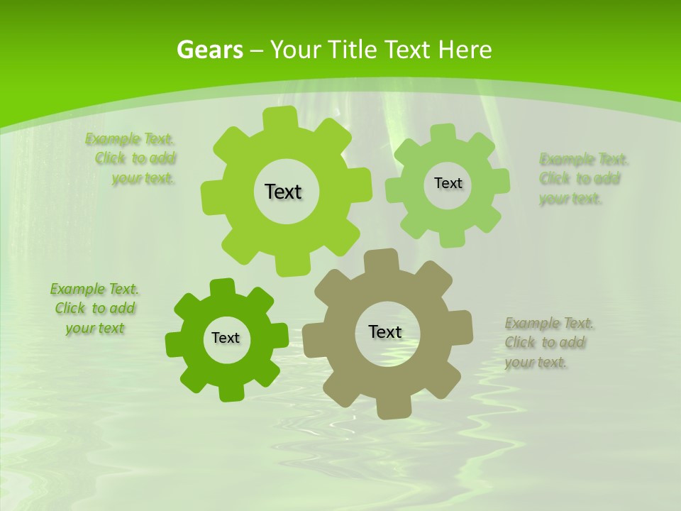 Transparent Bubble Weather PowerPoint Template