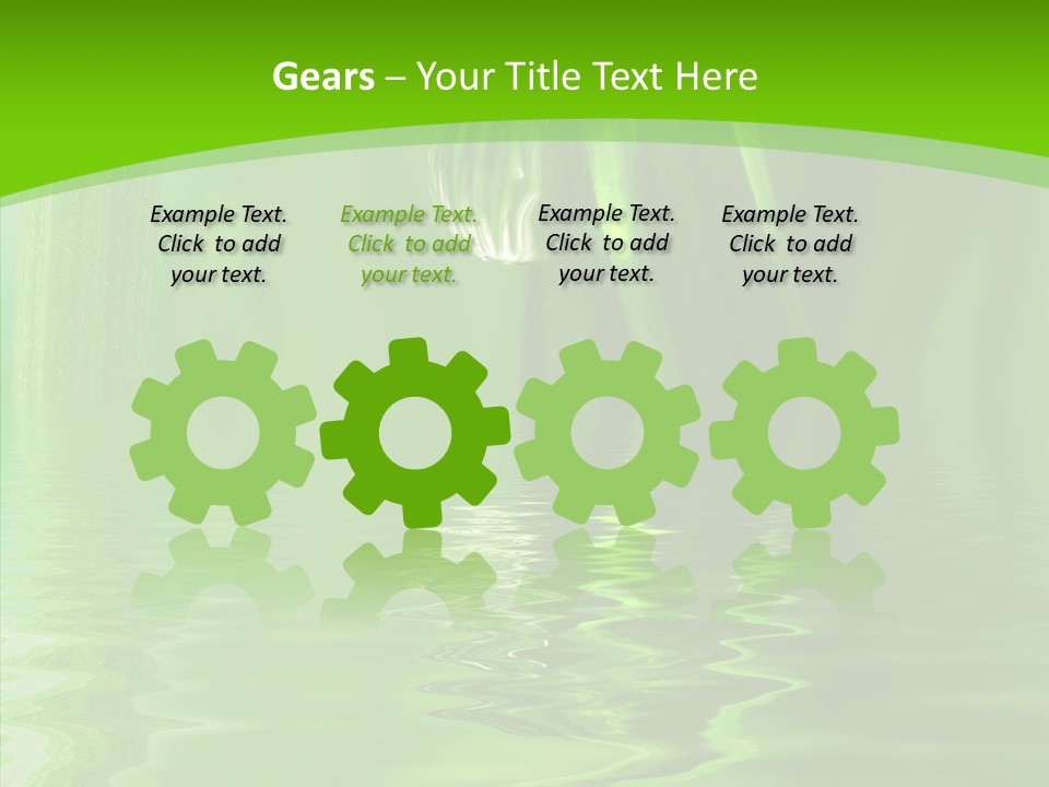 Transparent Bubble Weather PowerPoint Template