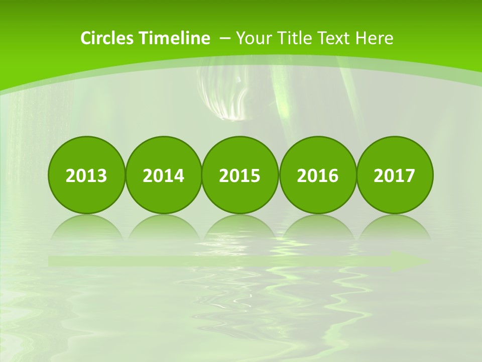 Transparent Bubble Weather PowerPoint Template