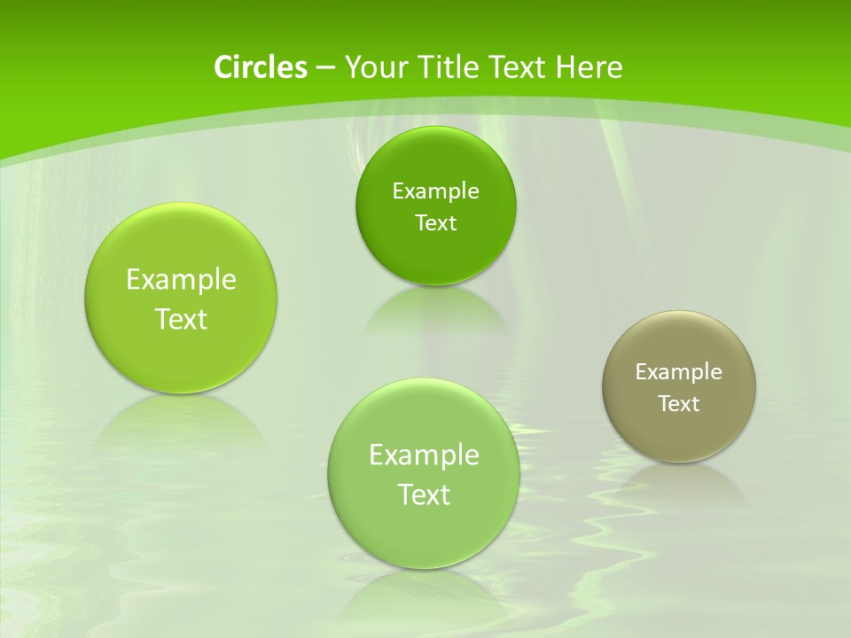 Transparent Bubble Weather PowerPoint Template