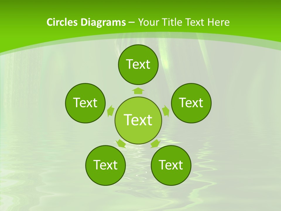 Transparent Bubble Weather PowerPoint Template