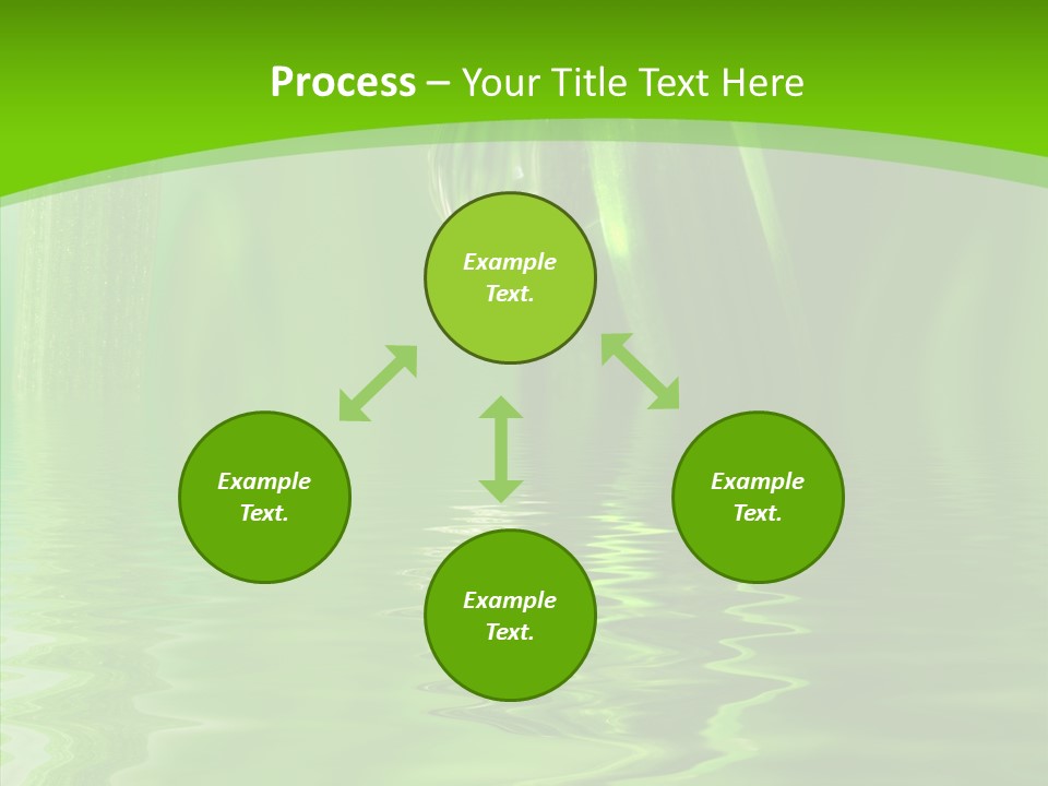 Transparent Bubble Weather PowerPoint Template