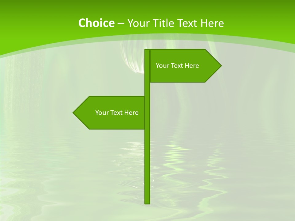 Transparent Bubble Weather PowerPoint Template