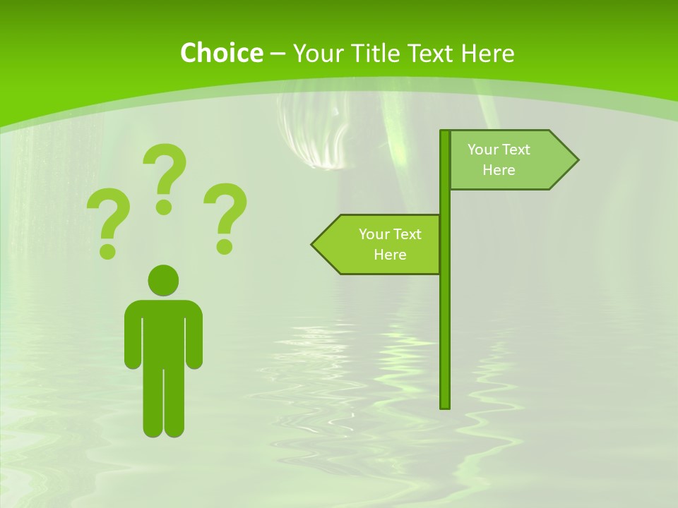 Transparent Bubble Weather PowerPoint Template