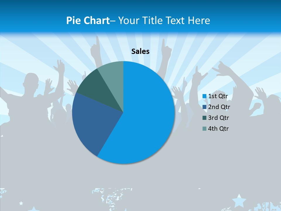 Crowd Man Roll PowerPoint Template