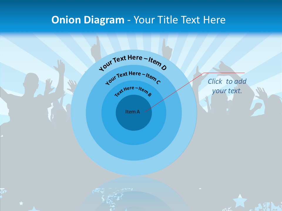 Crowd Man Roll PowerPoint Template