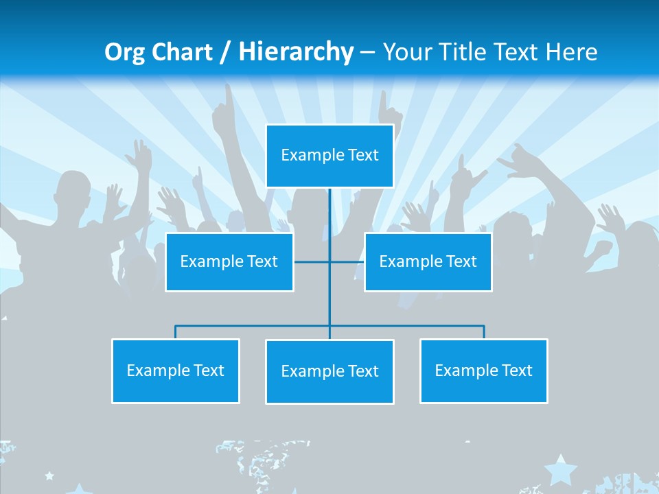 Crowd Man Roll PowerPoint Template