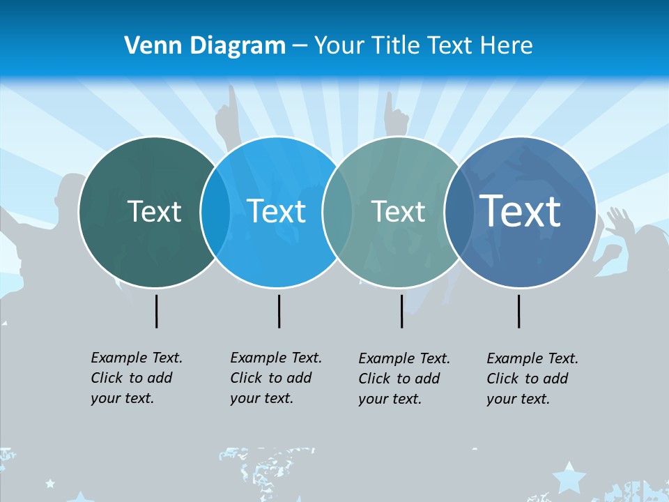 Crowd Man Roll PowerPoint Template