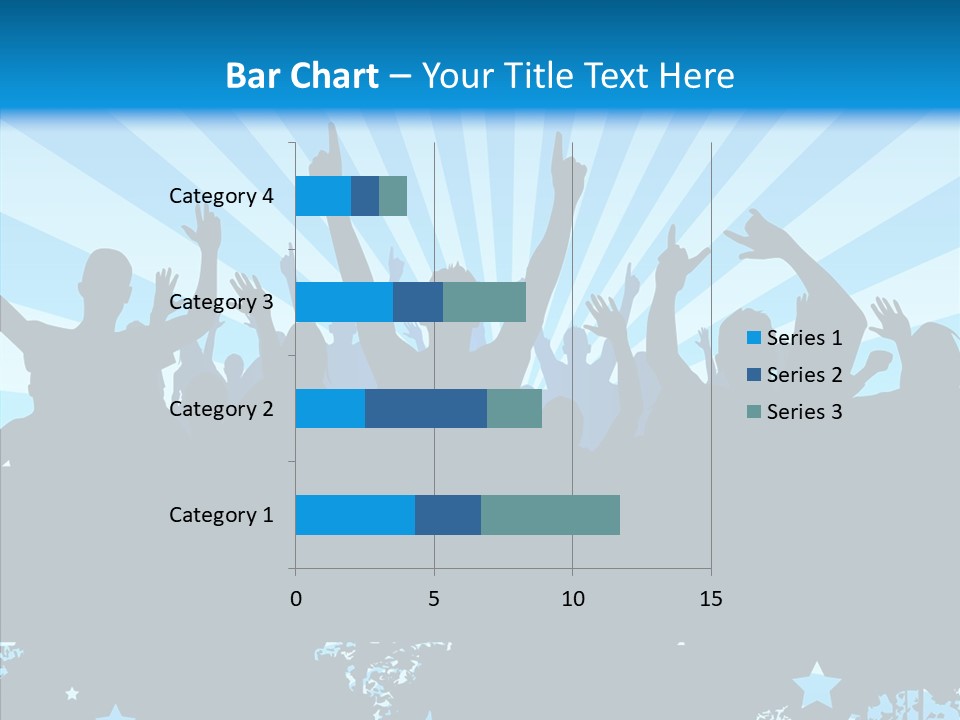 Crowd Man Roll PowerPoint Template