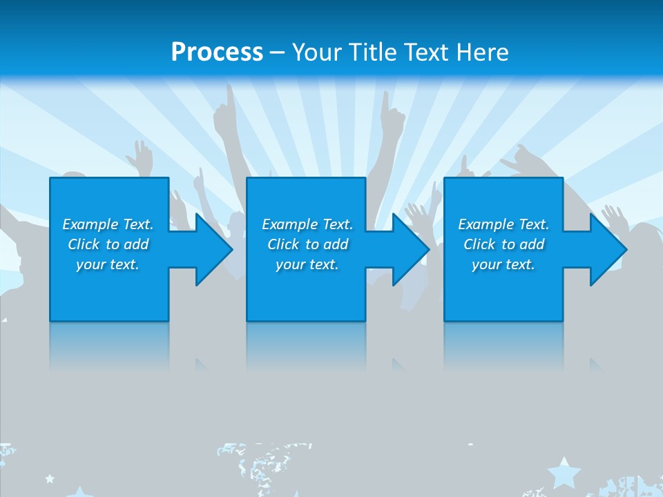 Crowd Man Roll PowerPoint Template