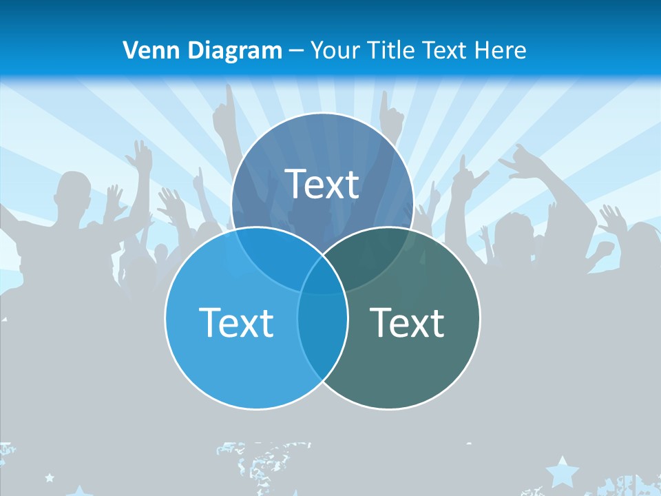 Crowd Man Roll PowerPoint Template
