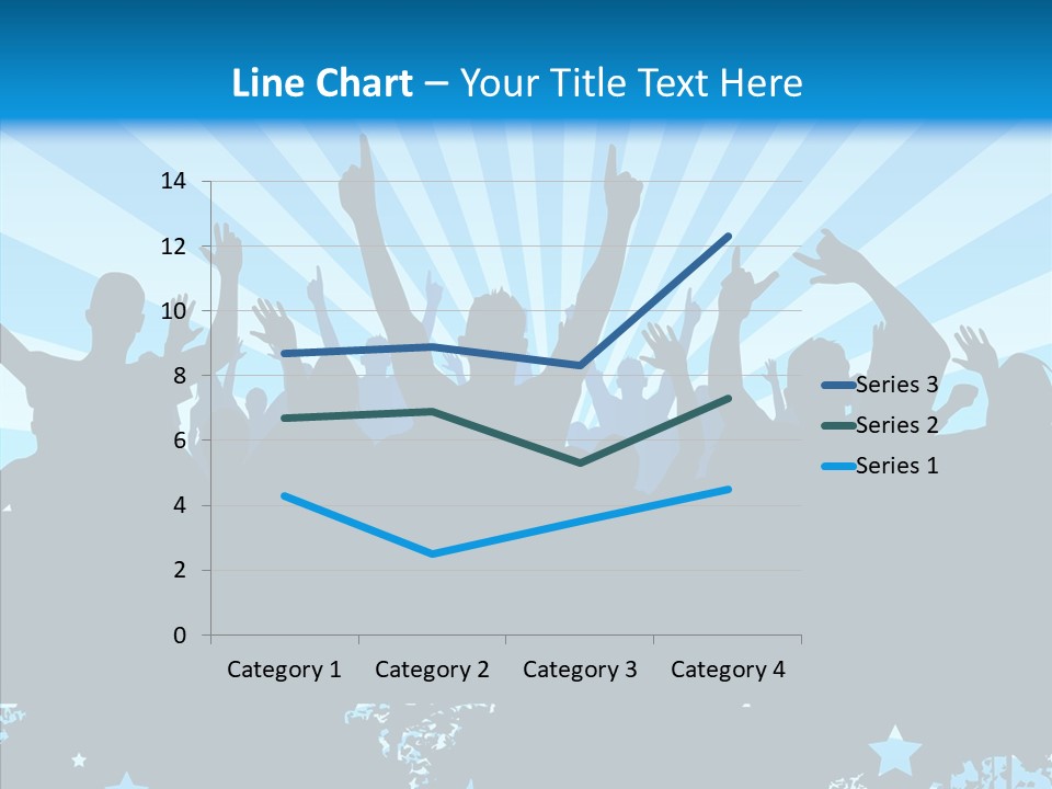 Crowd Man Roll PowerPoint Template