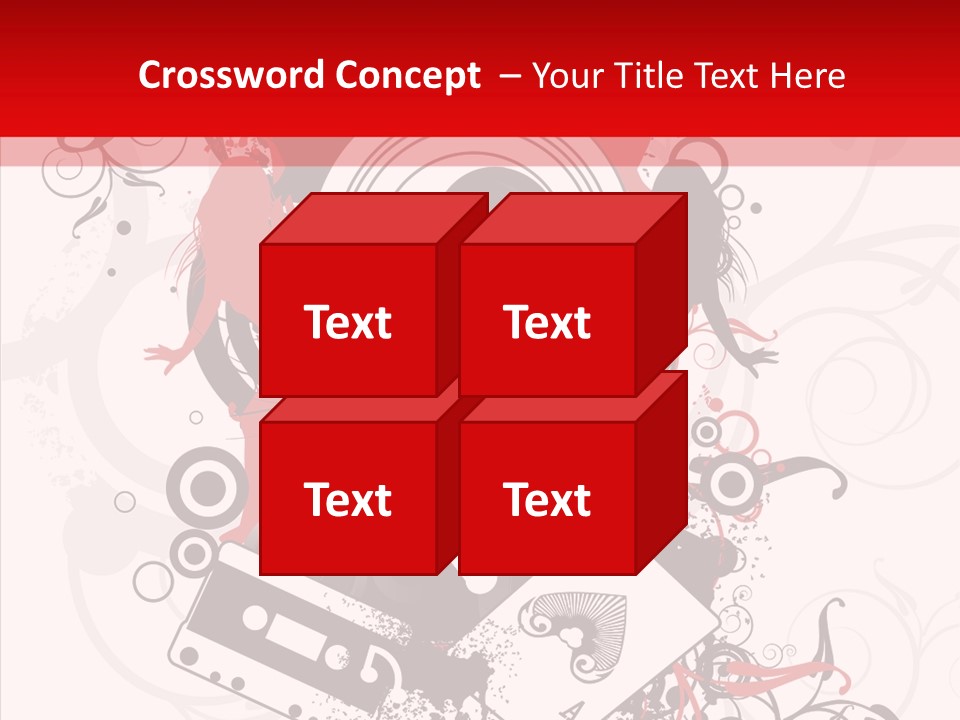 Glamors Active Black PowerPoint Template