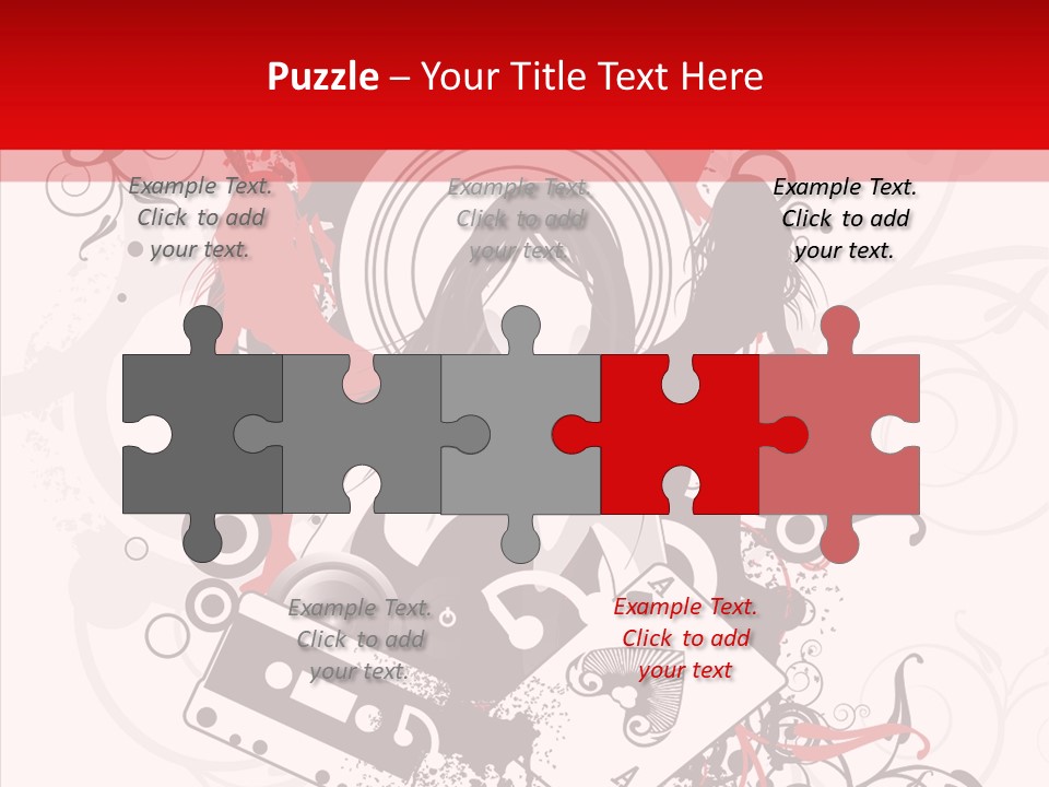 Glamors Active Black PowerPoint Template