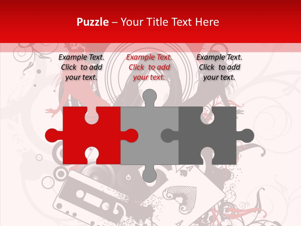 Glamors Active Black PowerPoint Template