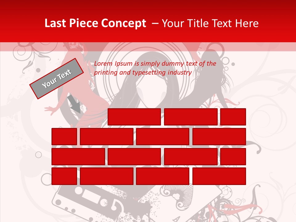 Glamors Active Black PowerPoint Template