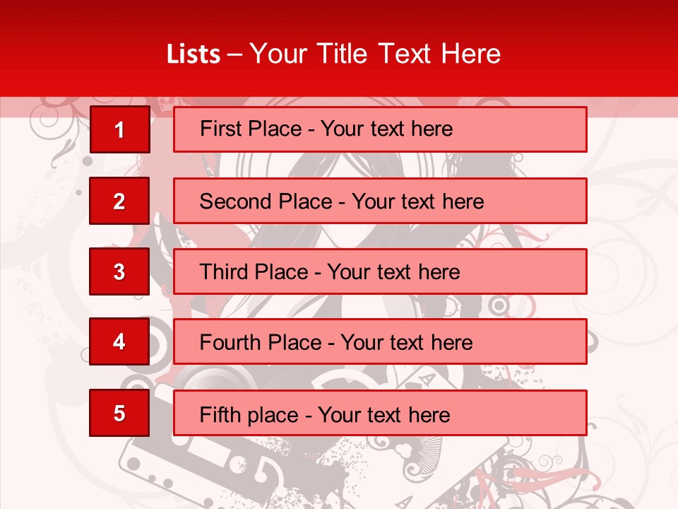 Glamors Active Black PowerPoint Template