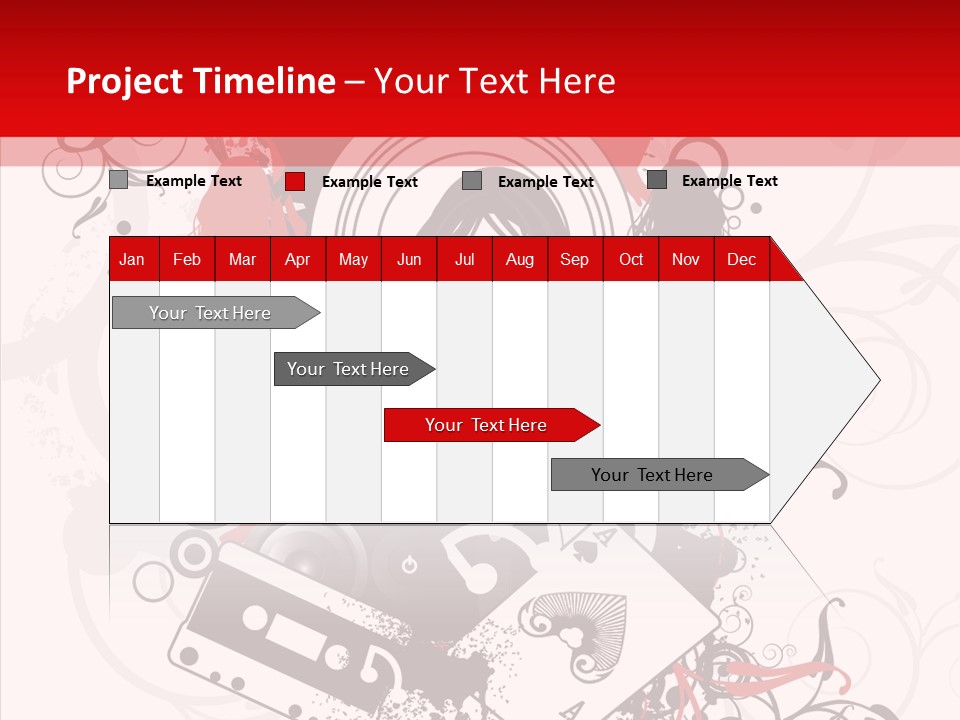 Glamors Active Black PowerPoint Template