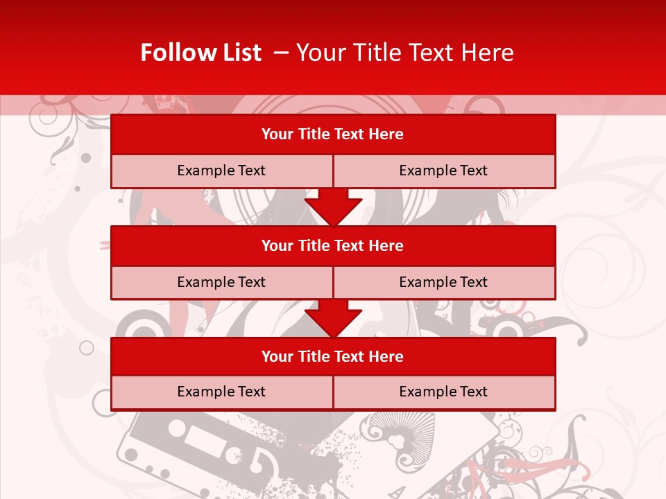 Glamors Active Black PowerPoint Template