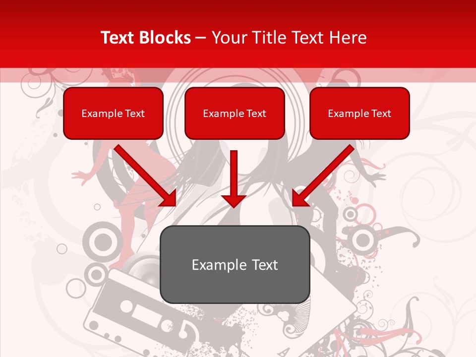 Glamors Active Black PowerPoint Template