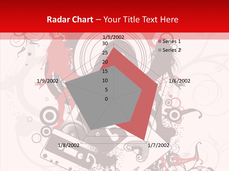 Glamors Active Black PowerPoint Template