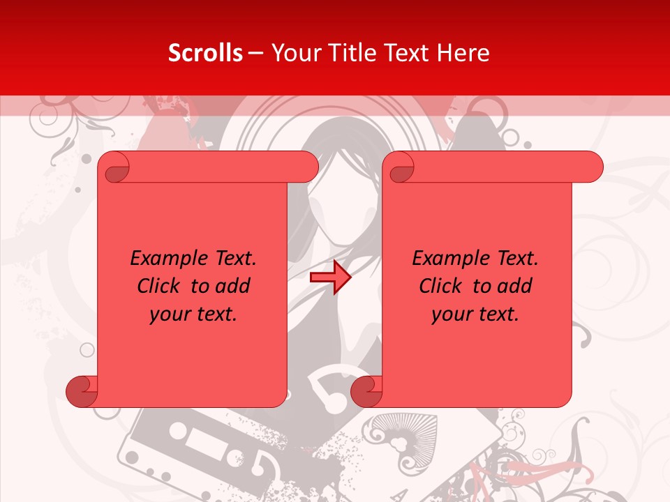 Glamors Active Black PowerPoint Template