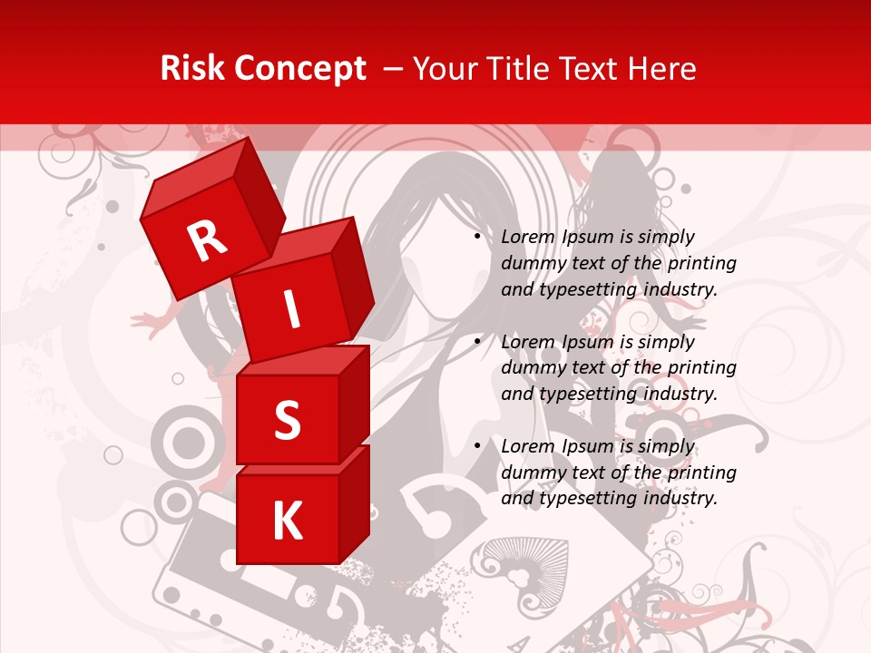 Glamors Active Black PowerPoint Template