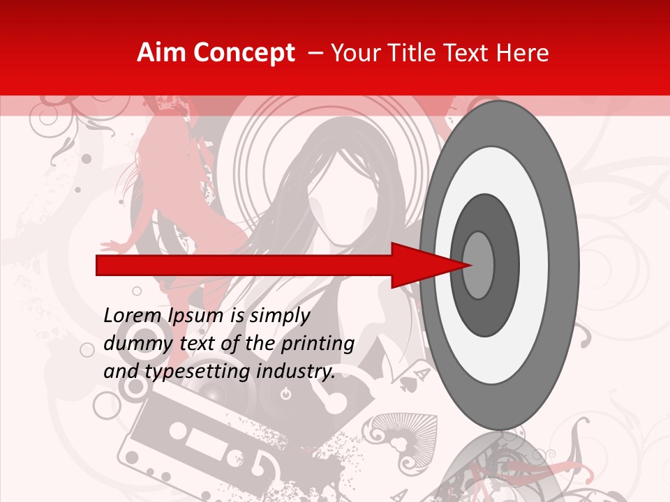 Glamors Active Black PowerPoint Template