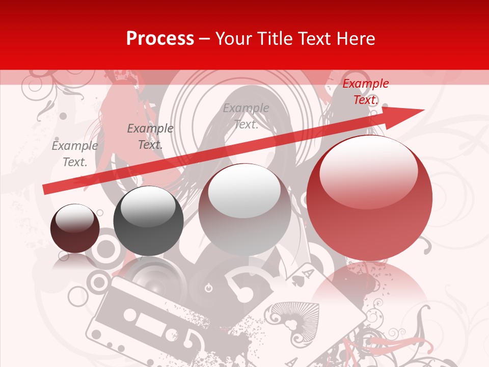 Glamors Active Black PowerPoint Template