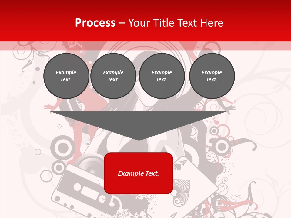 Glamors Active Black PowerPoint Template