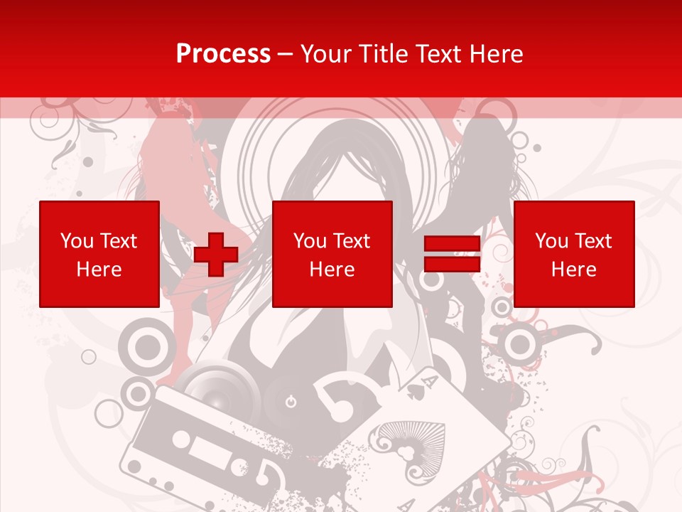 Glamors Active Black PowerPoint Template
