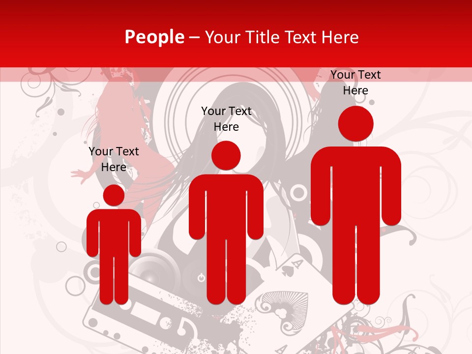 Glamors Active Black PowerPoint Template