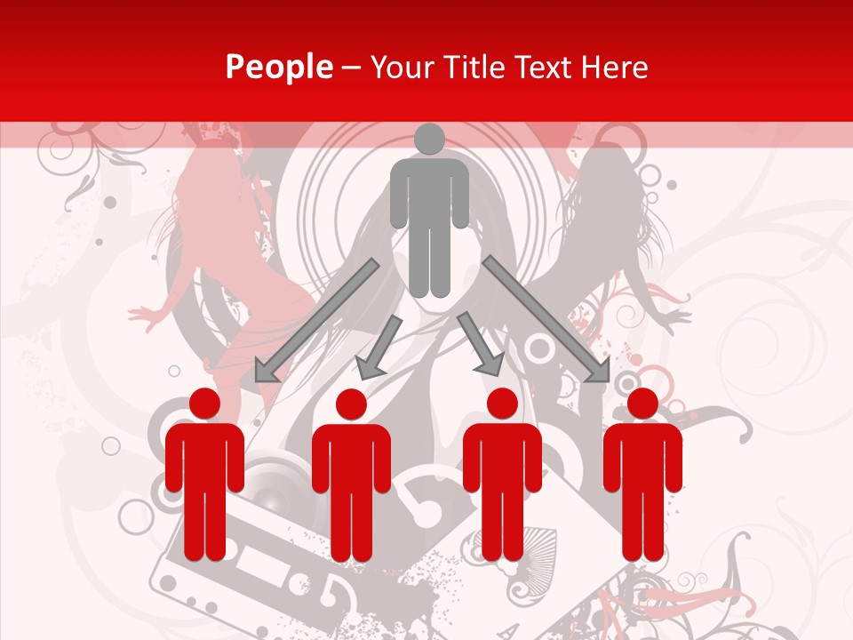 Glamors Active Black PowerPoint Template