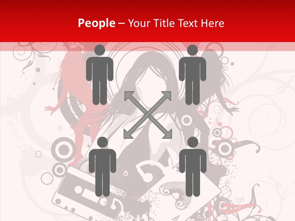 Glamors Active Black PowerPoint Template