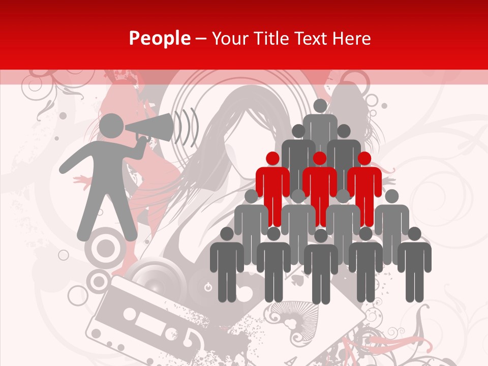 Glamors Active Black PowerPoint Template